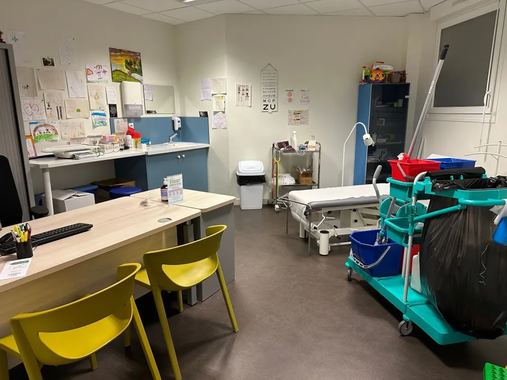 salle d'oscultation